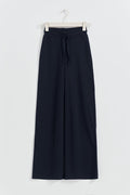 Slim low waist sweatpants - Peacoat