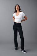 Soft flare jeans - Gris