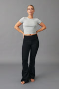 Soft flare jeans - Noir