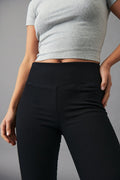 Soft flare jeans - Noir