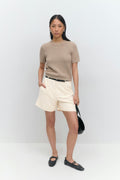 tailored bermuda shorts - Noir