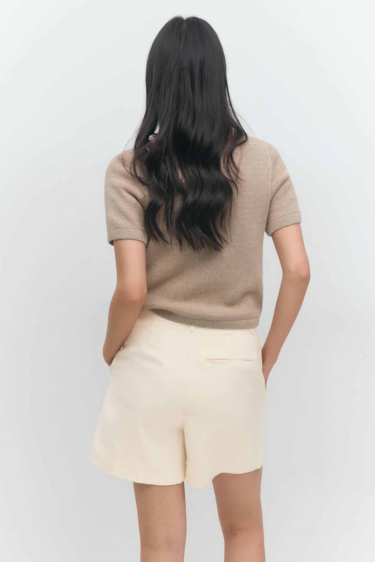 tailored bermuda shorts - Noir