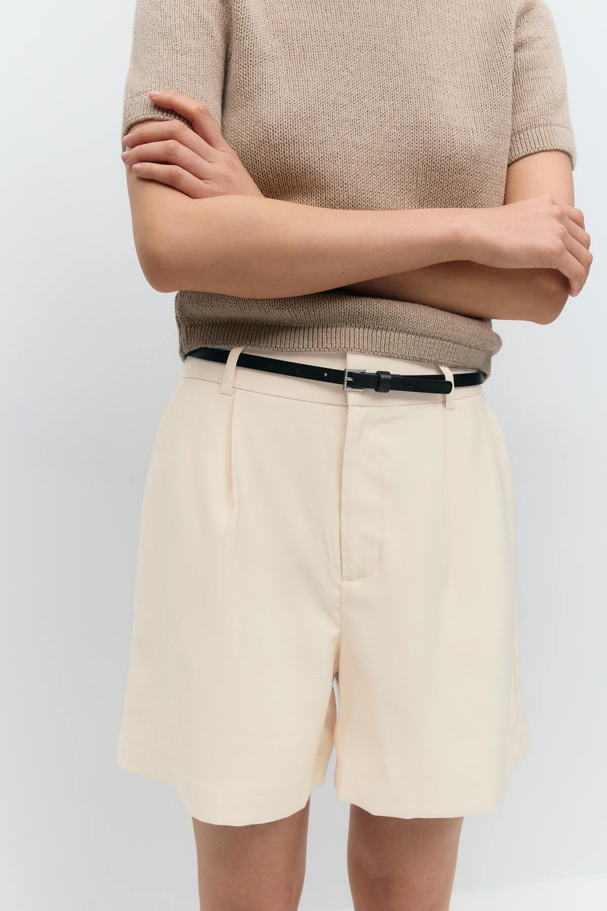 tailored bermuda shorts - Noir