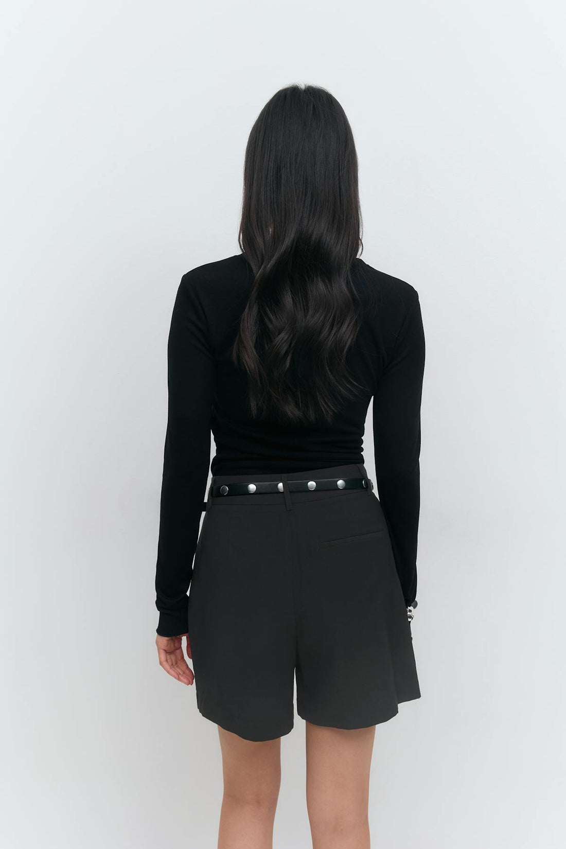 tailored bermuda shorts - Noir