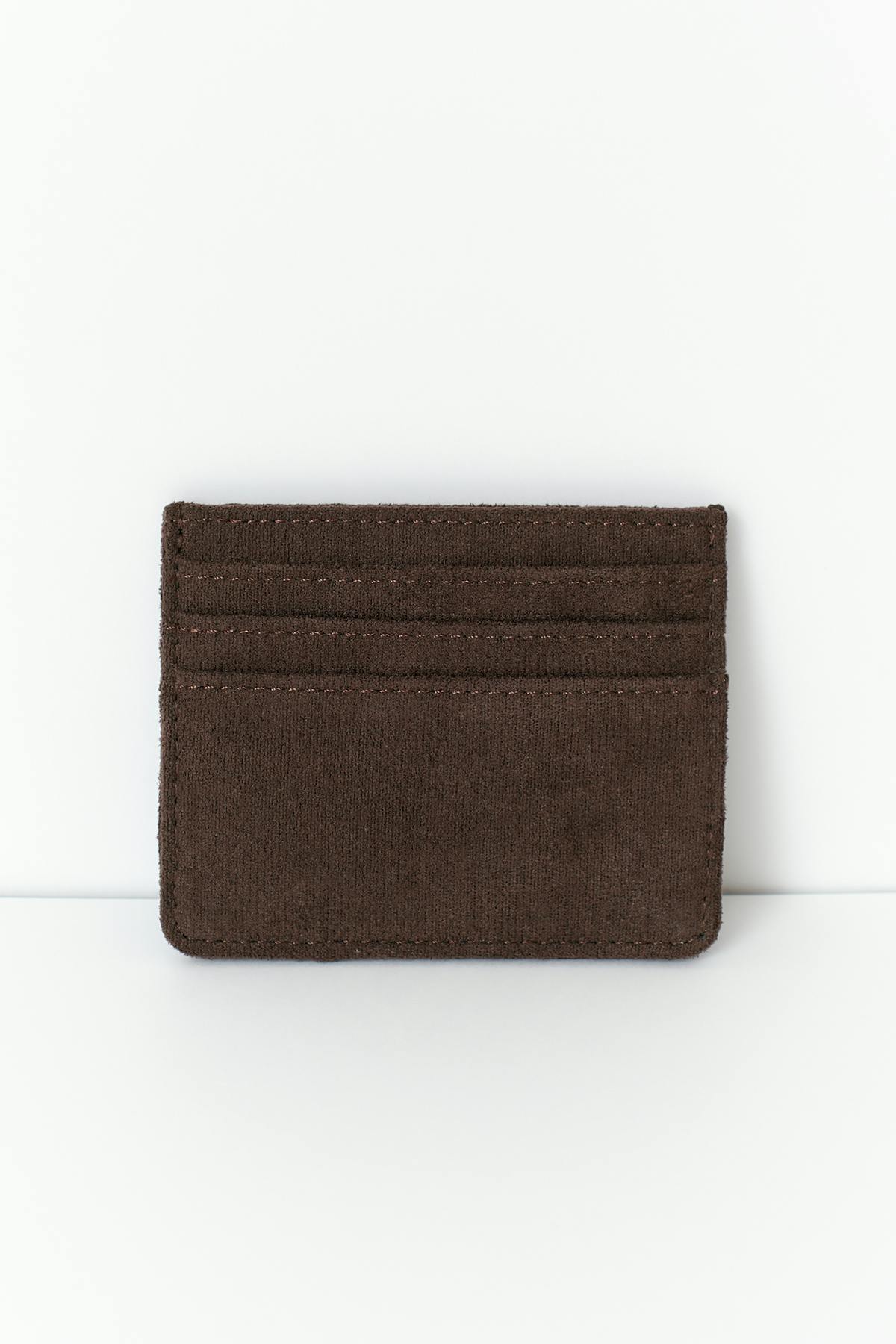 Card holder - Black dotted