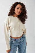 Knitted cardigan - Noir