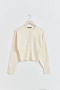 Knitted cardigan - Noir