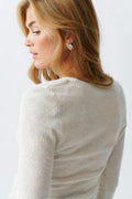 knitted top - Warm white
