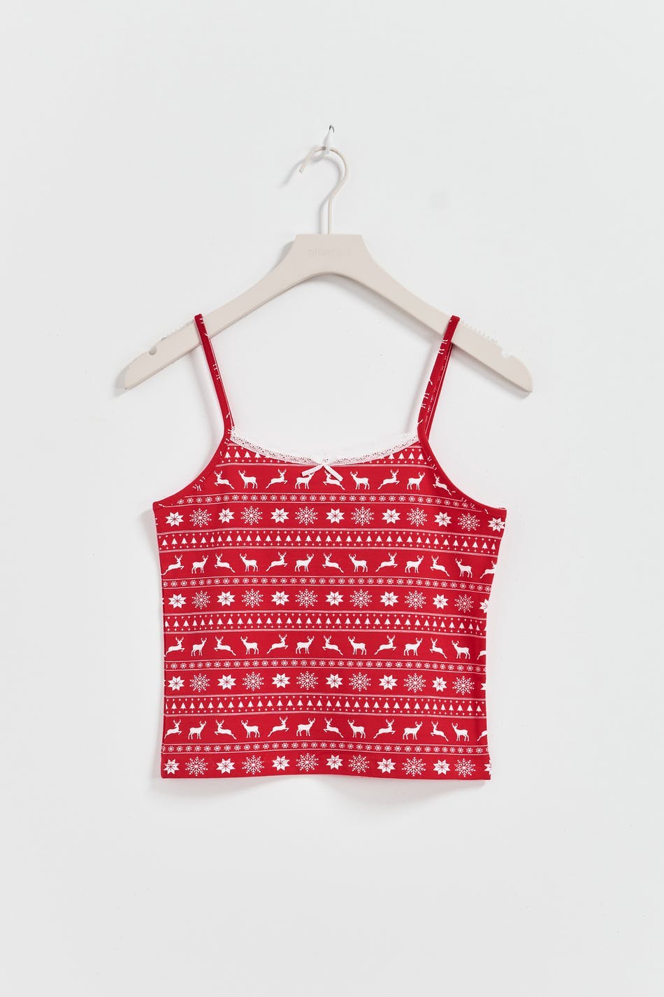 Y yoga christmas pj set - Christmas red