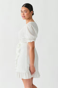 Wrap dress - Berry ditsy