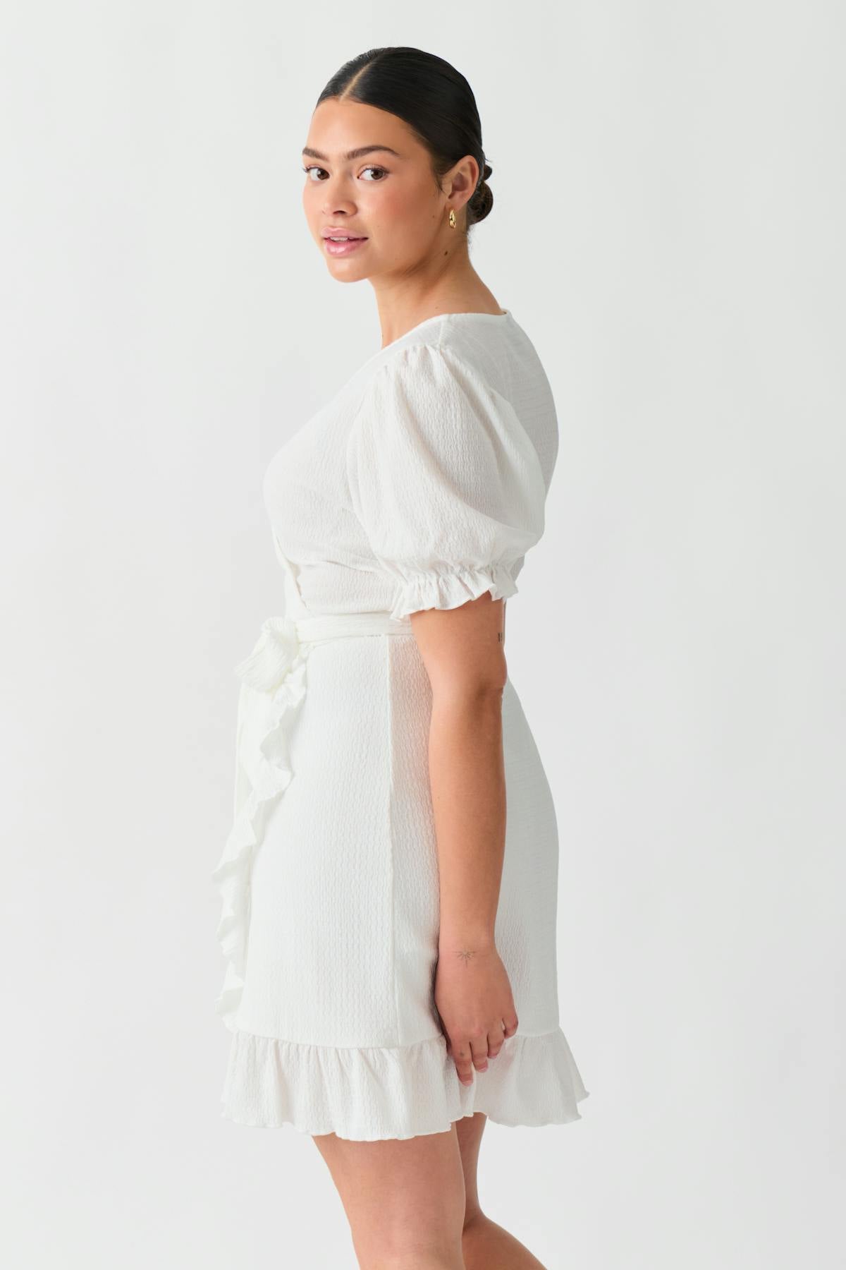 Wrap dress - Berry ditsy