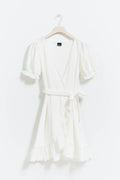 Wrap dress - Berry ditsy