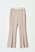 Relaxed bootcut trousers - Navy pinstripe