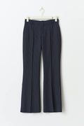 Relaxed bootcut trousers - Noir