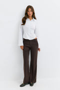 Relaxed bootcut trousers - Noir