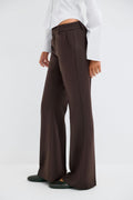 Relaxed bootcut trousers - Noir