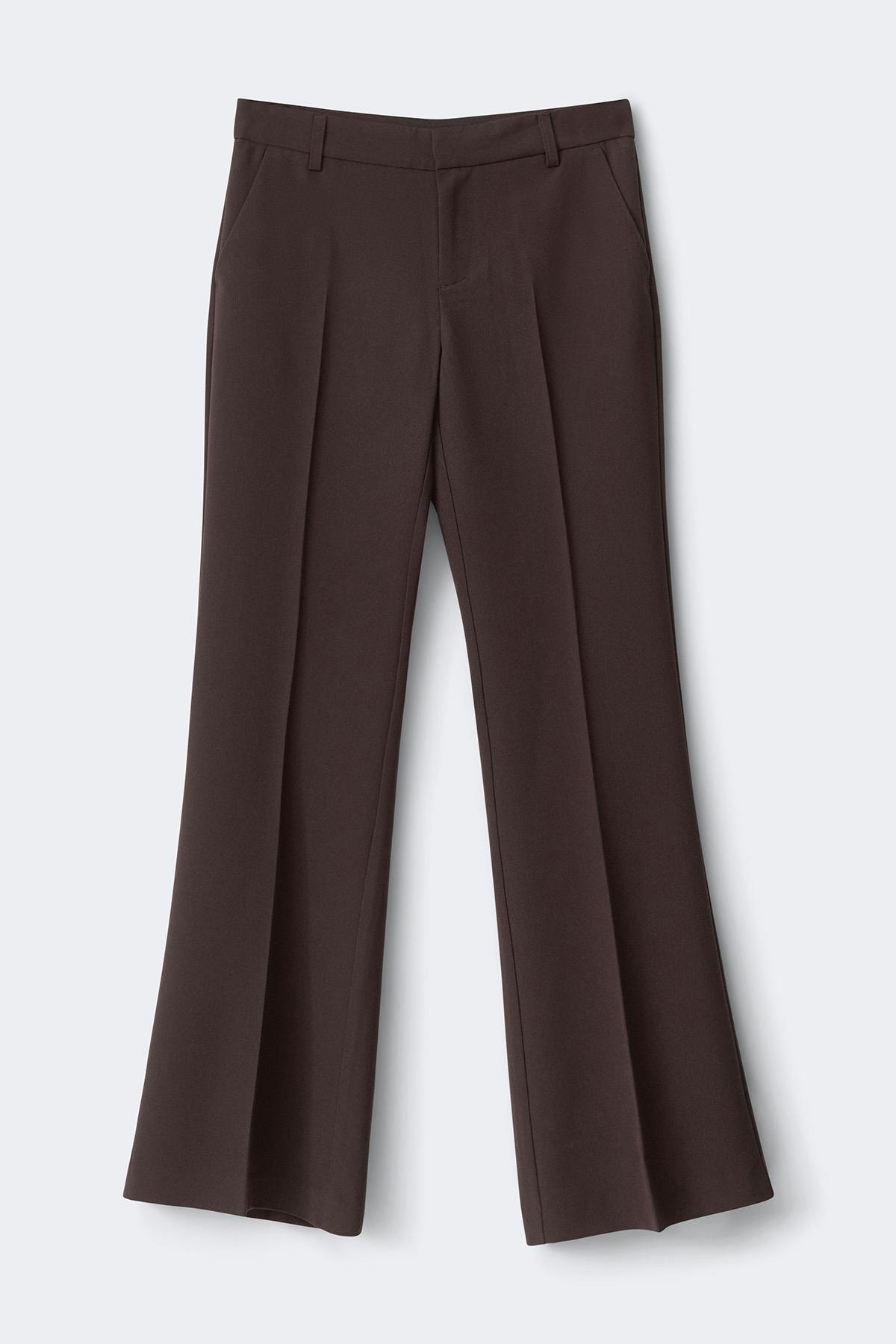 Relaxed bootcut trousers - Noir