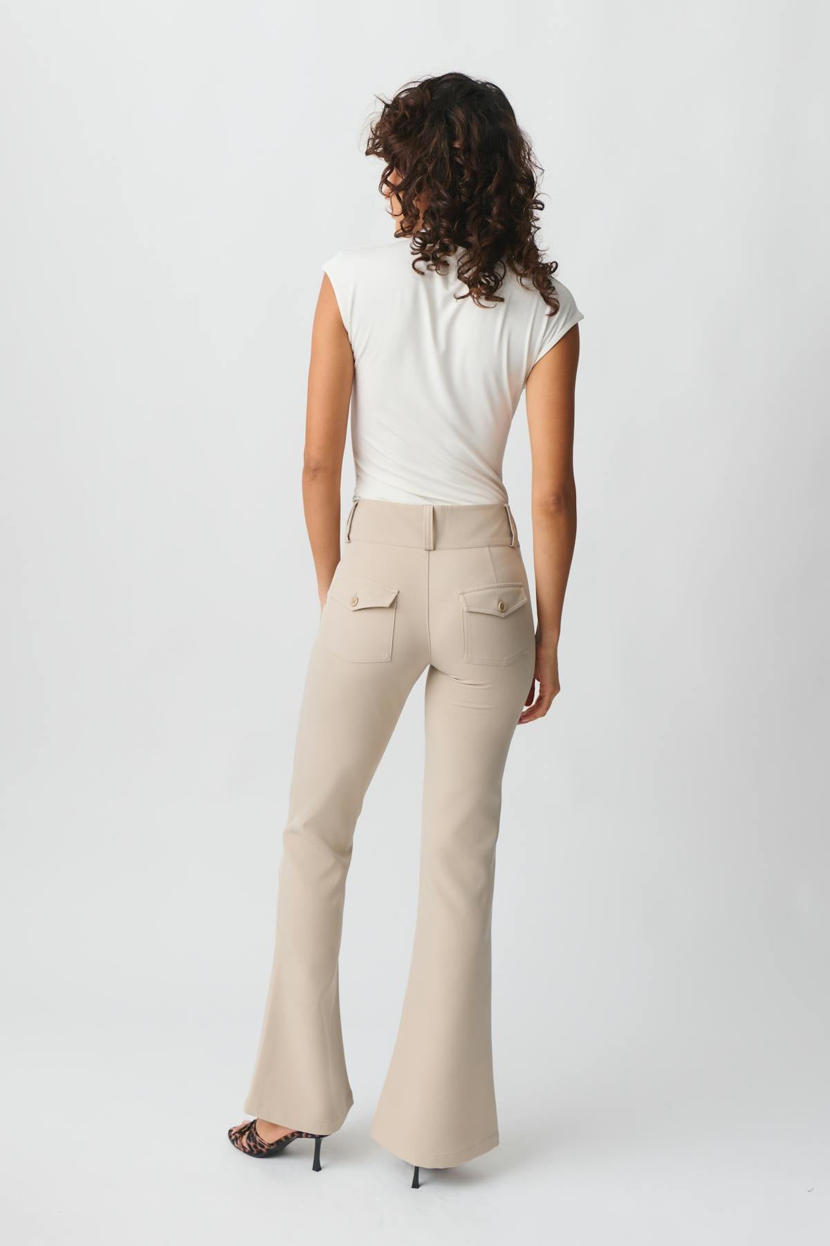 Y2k bootcut trousers - Noir