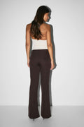 Y2k bootcut trousers - Stone