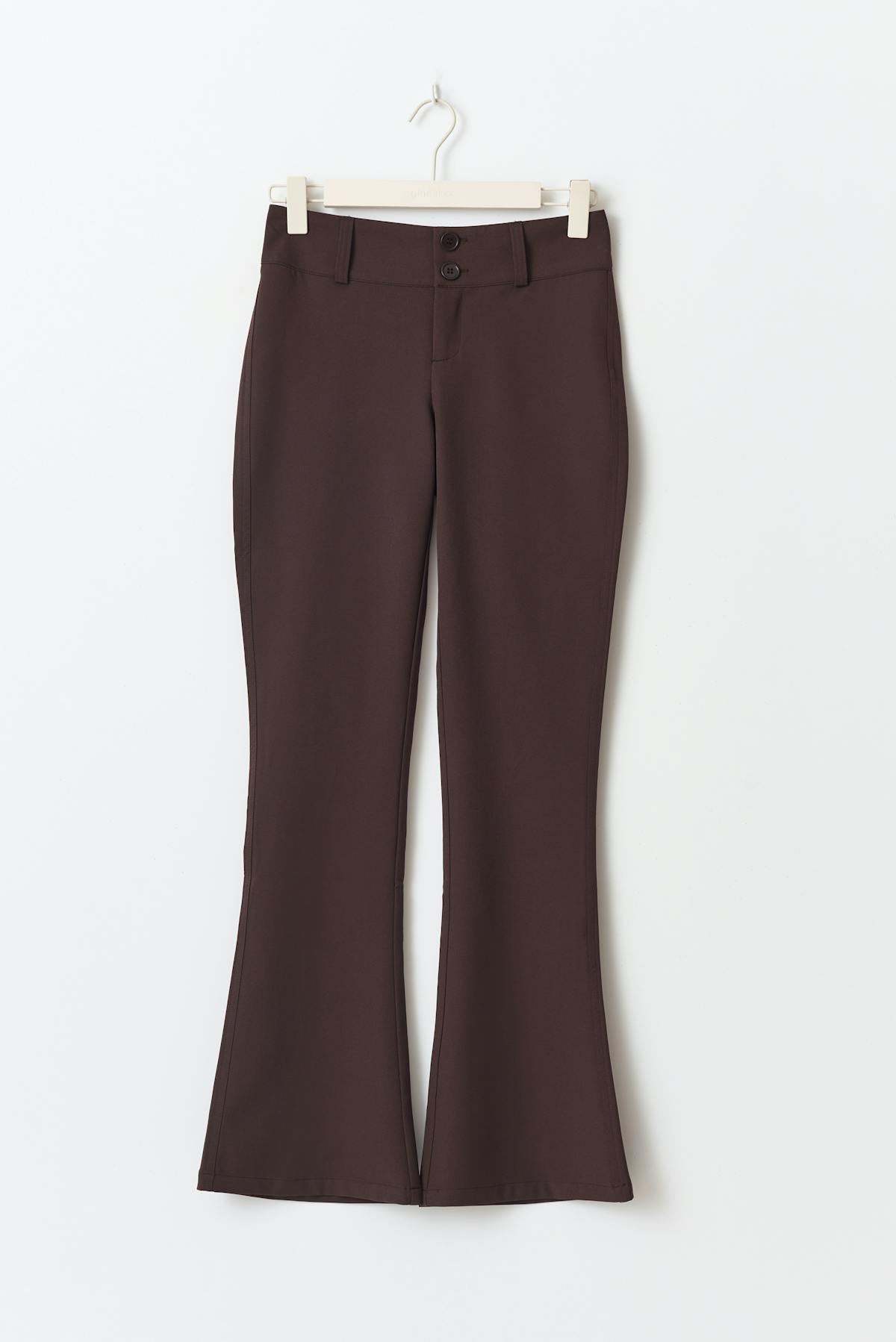 Y2k bootcut trousers - Stone