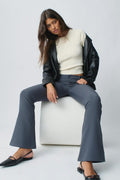 Y2k bootcut trousers - Plaza taupe