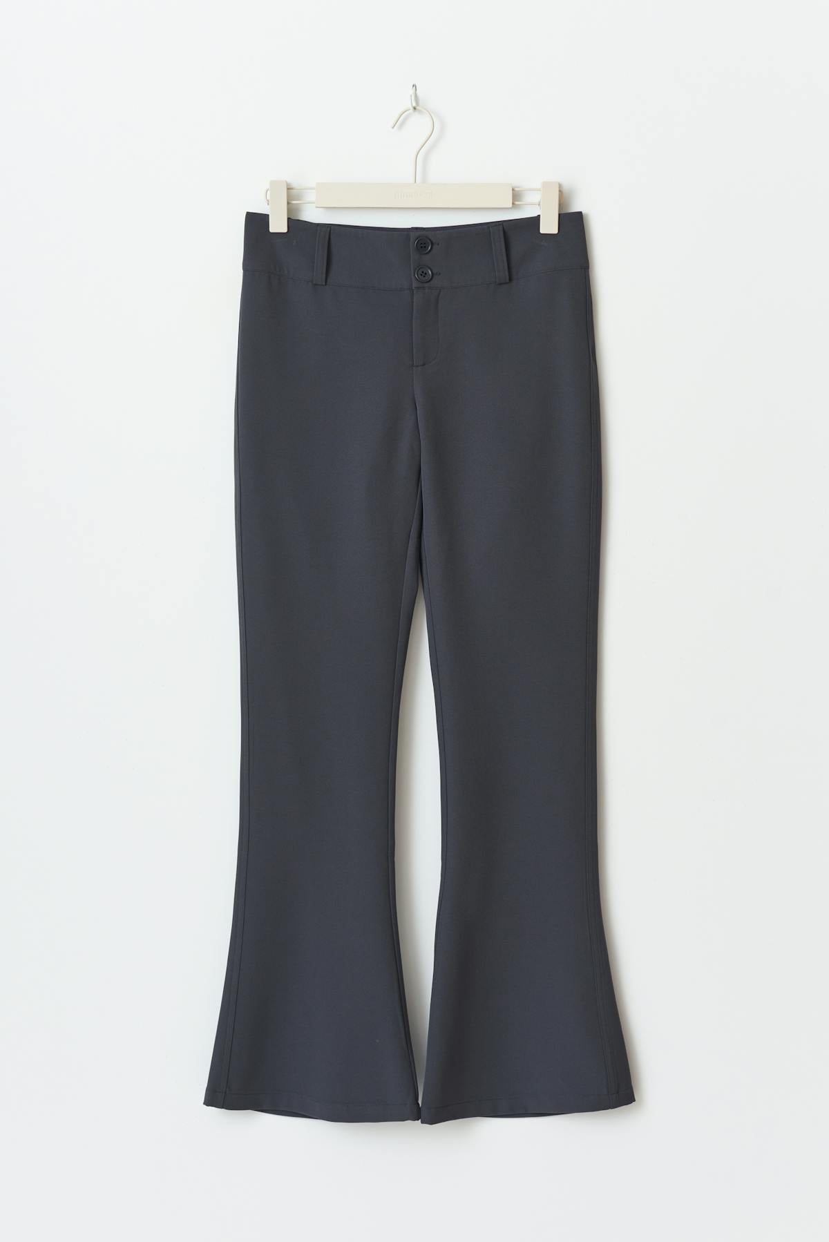 Y2k bootcut trousers - Plaza taupe
