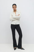 Y2k bootcut trousers - Noir