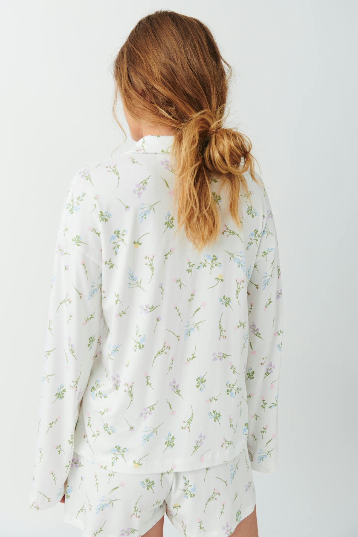 pyjamas shirt - Creamgarden aop
