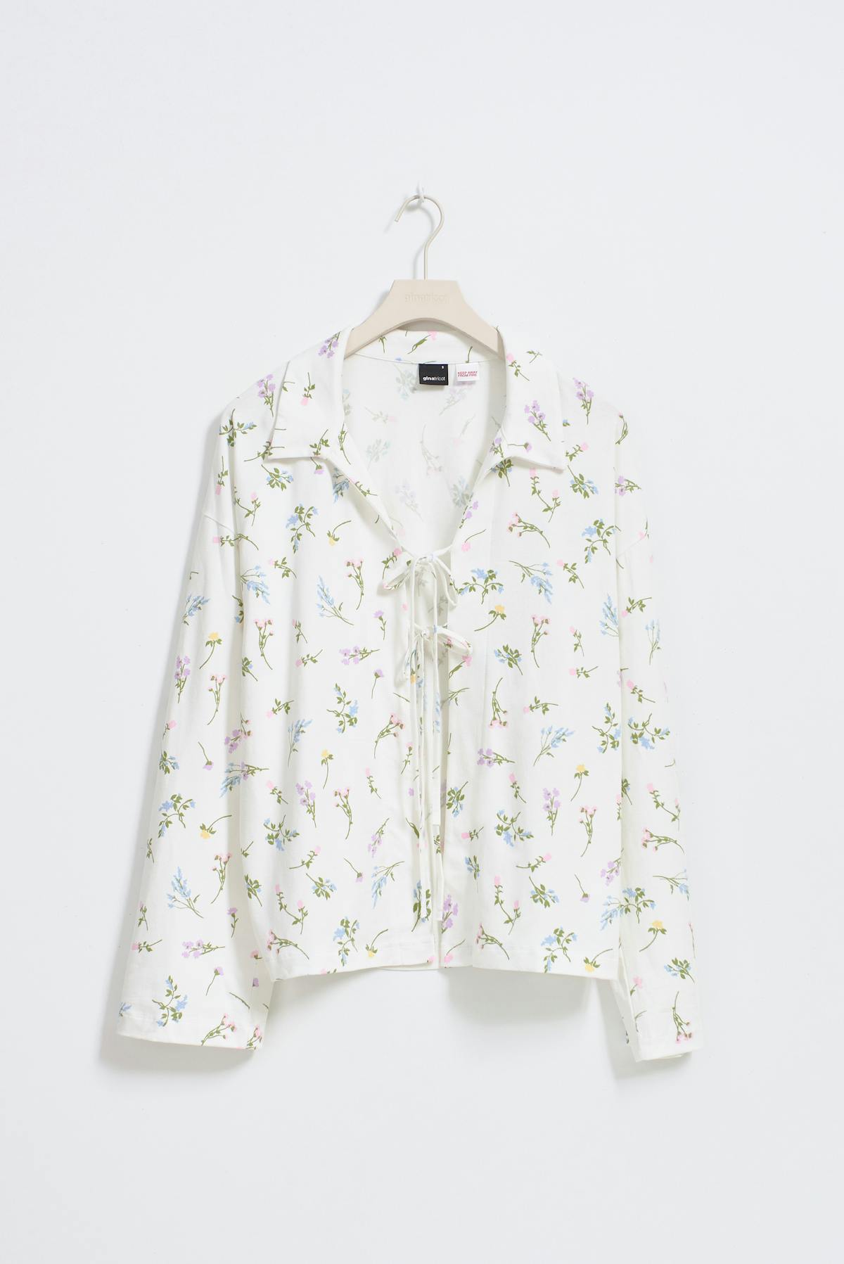 pyjamas shirt - Creamgarden aop