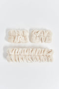 Headband and wristband set - Beige