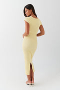 Knitted midi dress - Anise flower