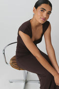 Soft touch tight top - Stone