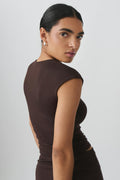 Soft touch tight top - Pink lady