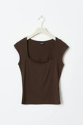 Soft touch tight top - Pink lady