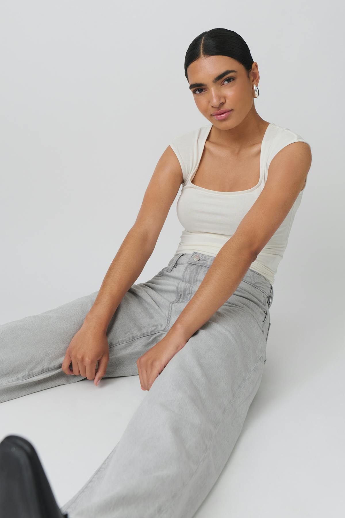 Soft touch tight top - Pink lady