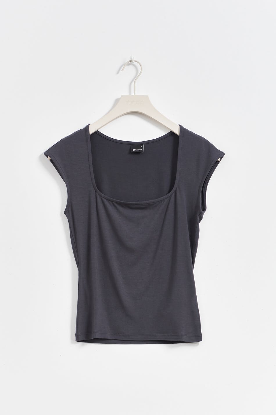 Soft touch tight top - Noir