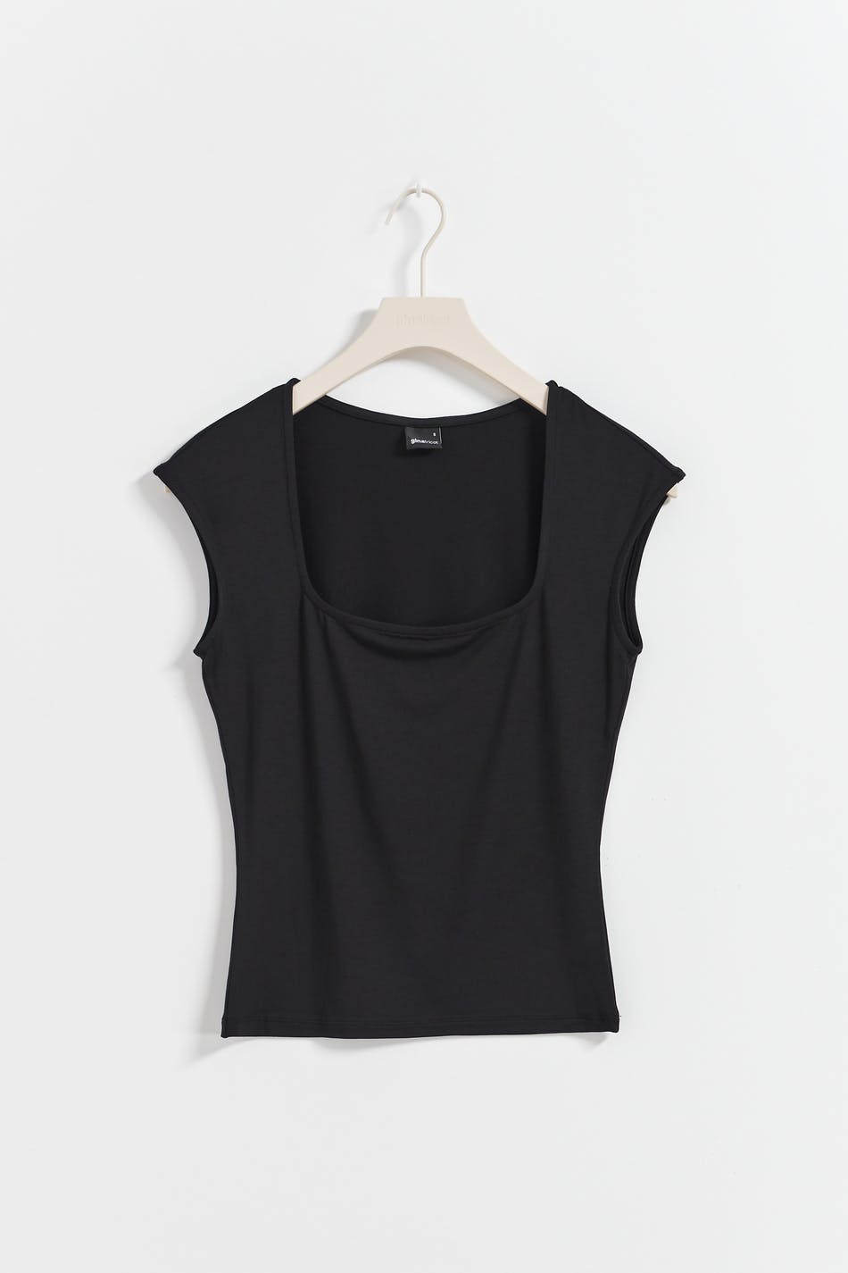 Soft touch tight top - Noir