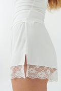 pyjamas shorts - Blanc cassé