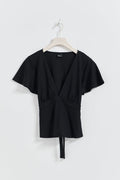 Tie top - Noir