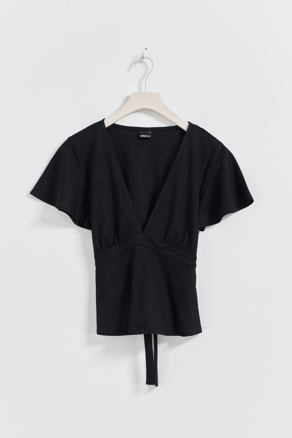 Tie top - Noir