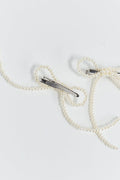 2-pack pearl bow hair clip