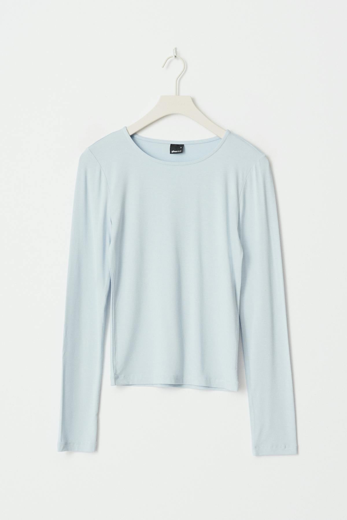 soft touch crew neck top - Stone