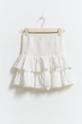 mini skirt - Blanc