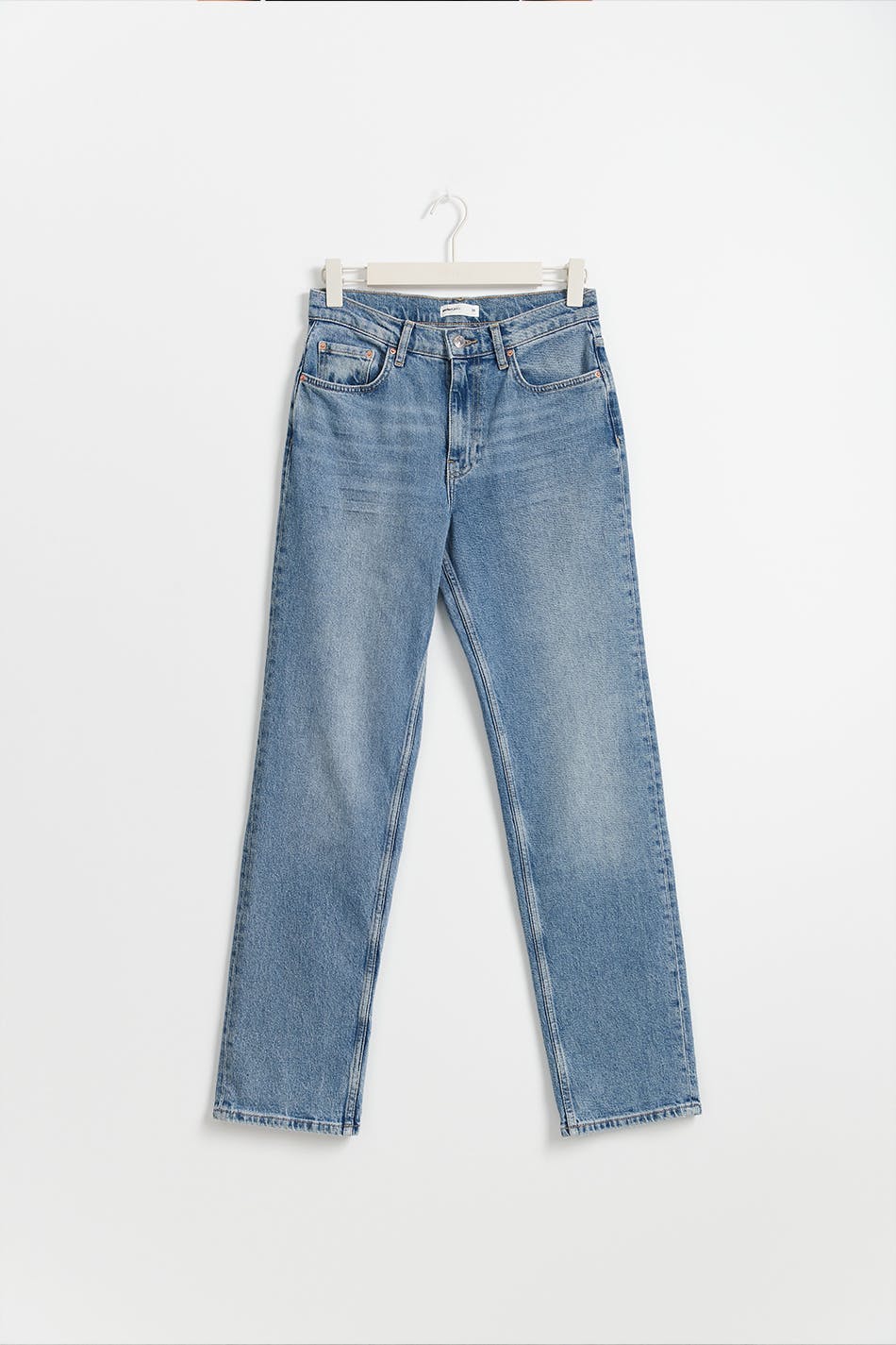 Mid straight tall jeans - Offblack