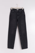 Mid straight tall jeans - Offblack