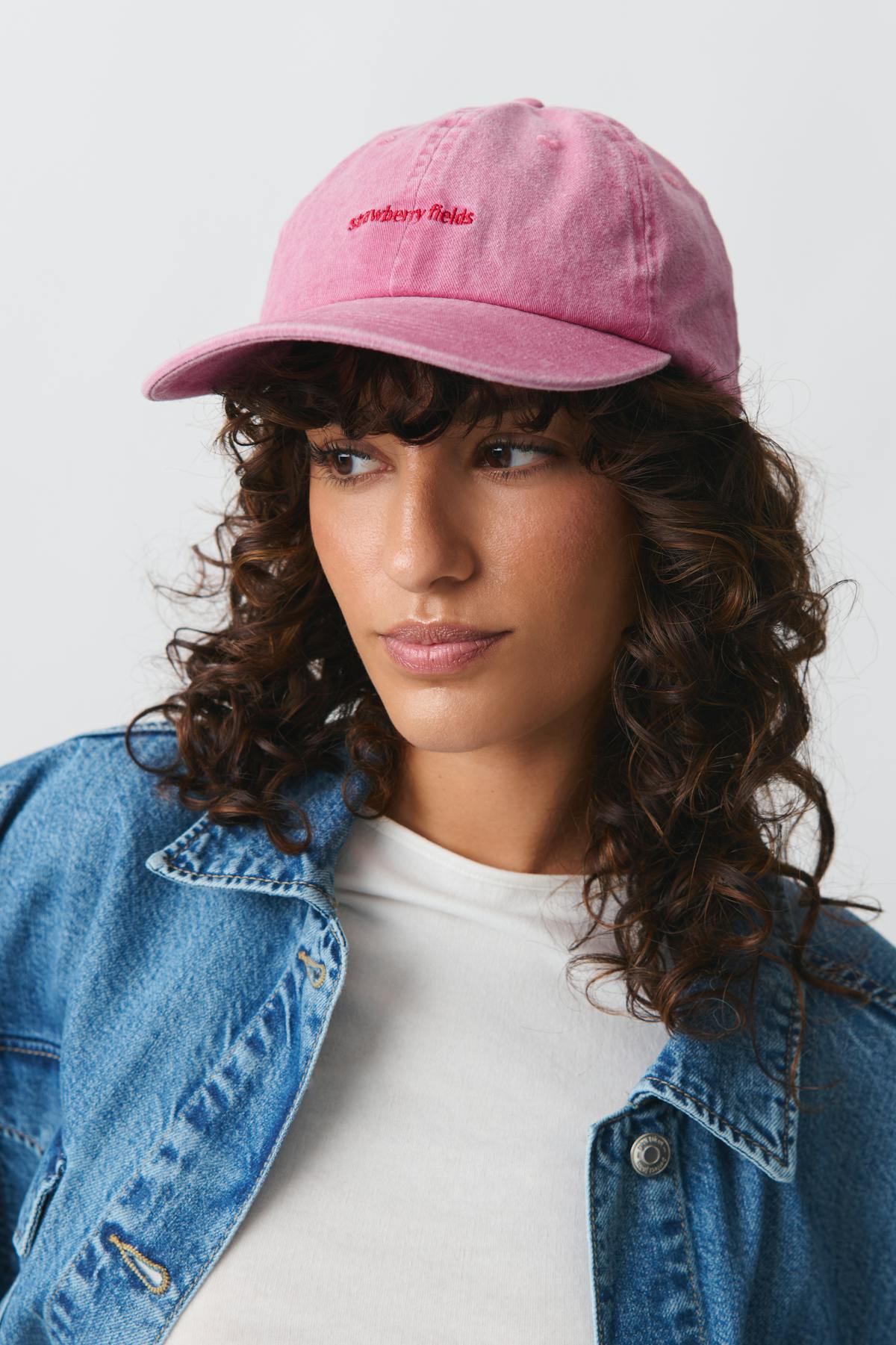 washed cotton cap - Beige