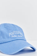 washed cotton cap - Vert