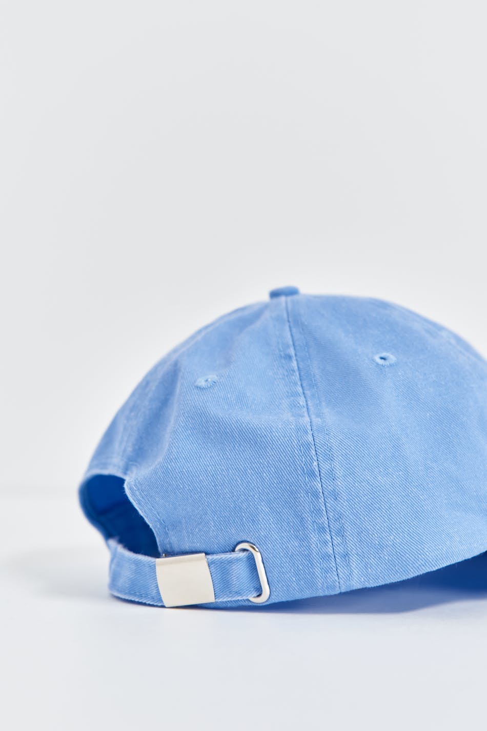 washed cotton cap - Jaune