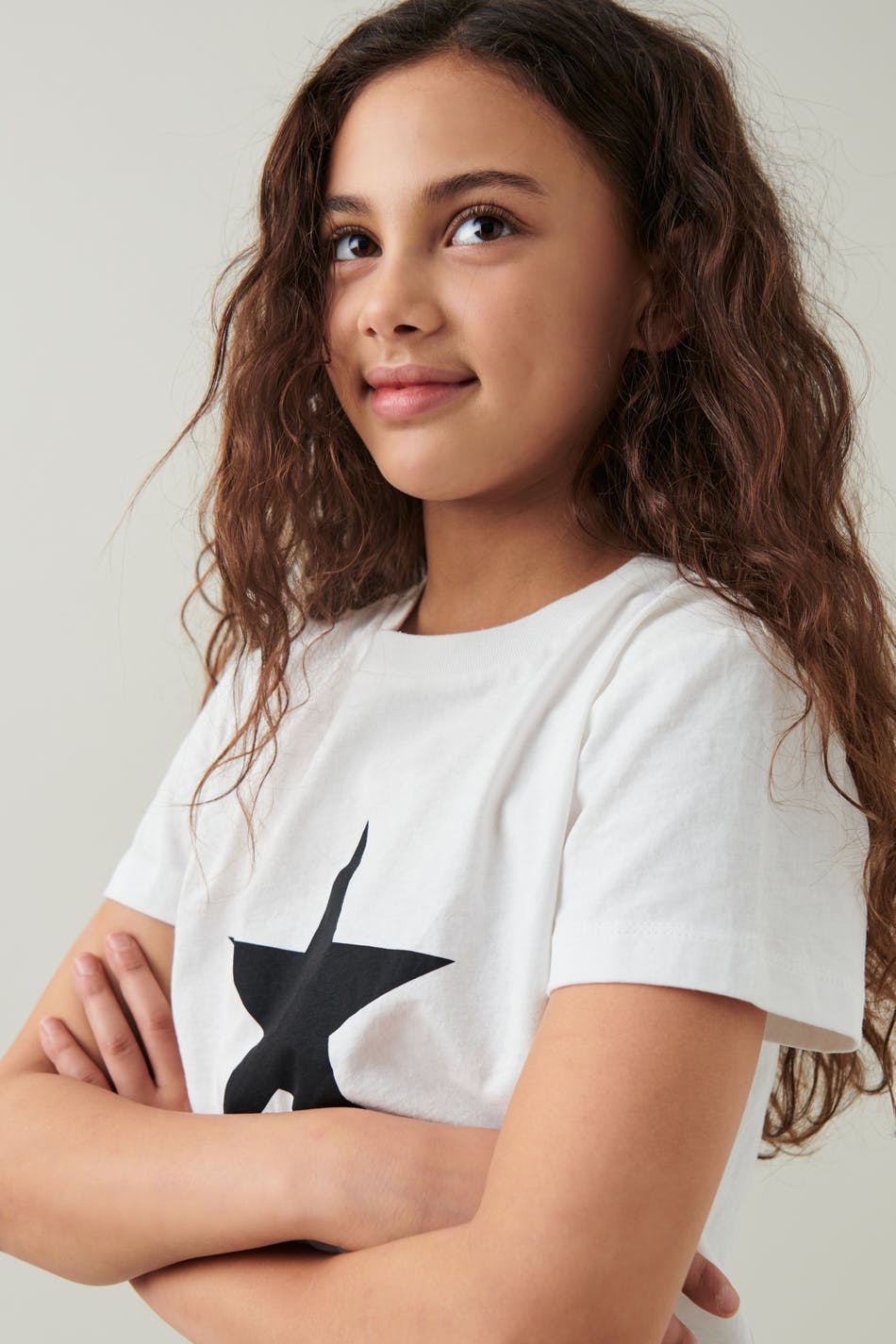 tee - Offwhite/stars