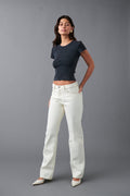 Full length jeans - Gris clair